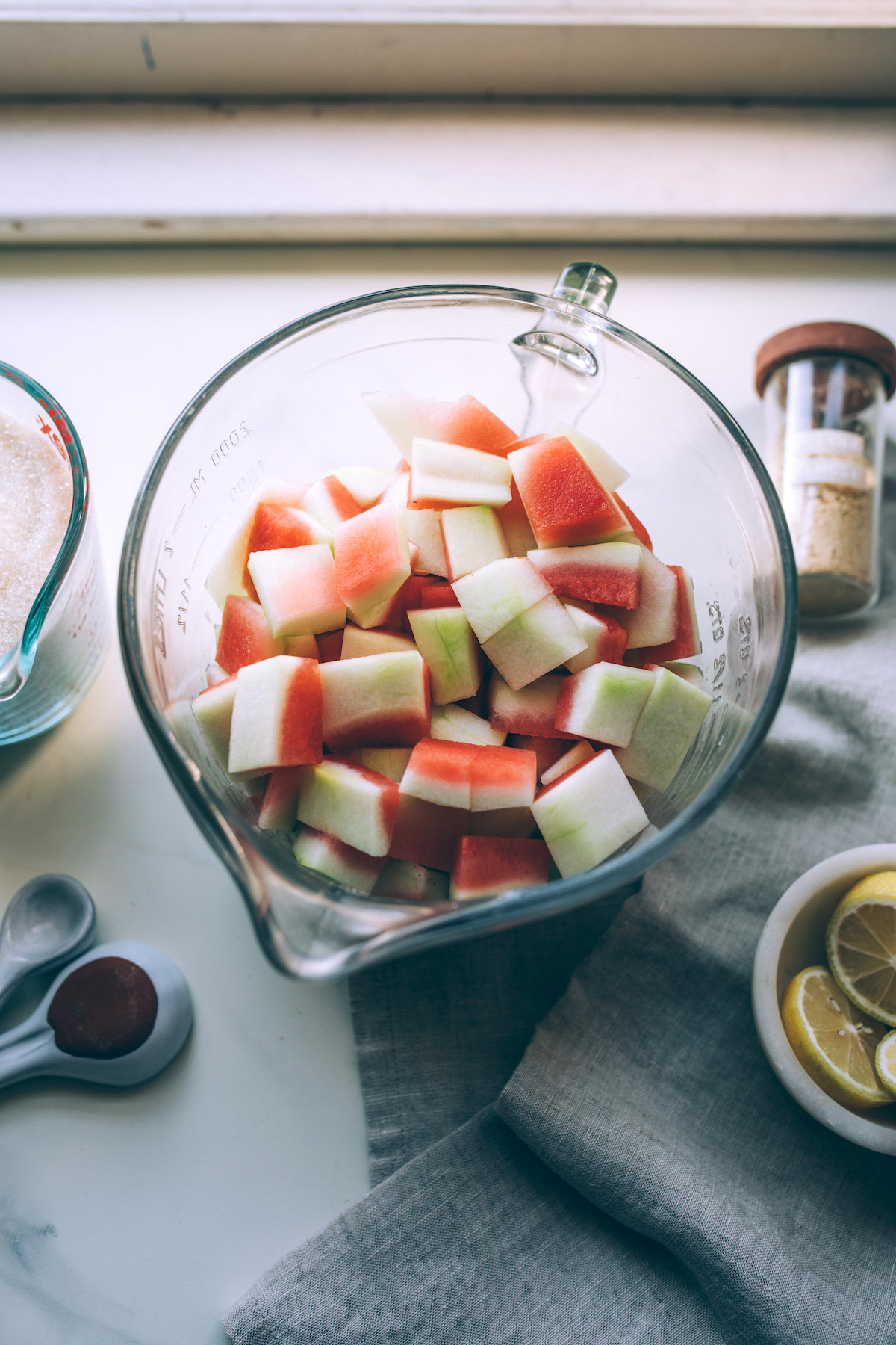 Watermelon Rind Preserves Ingredients