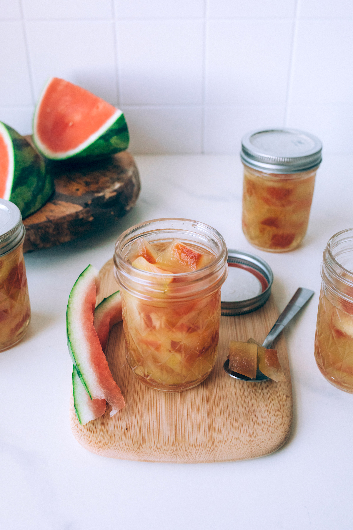 Watermelon Rind Preserves