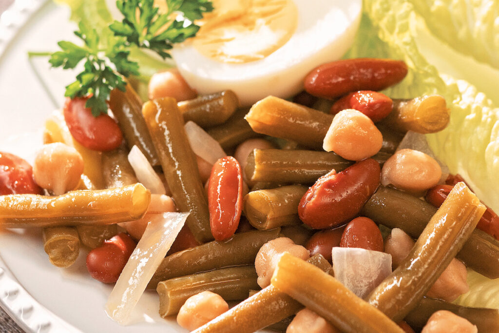 Canning Three Bean Salad