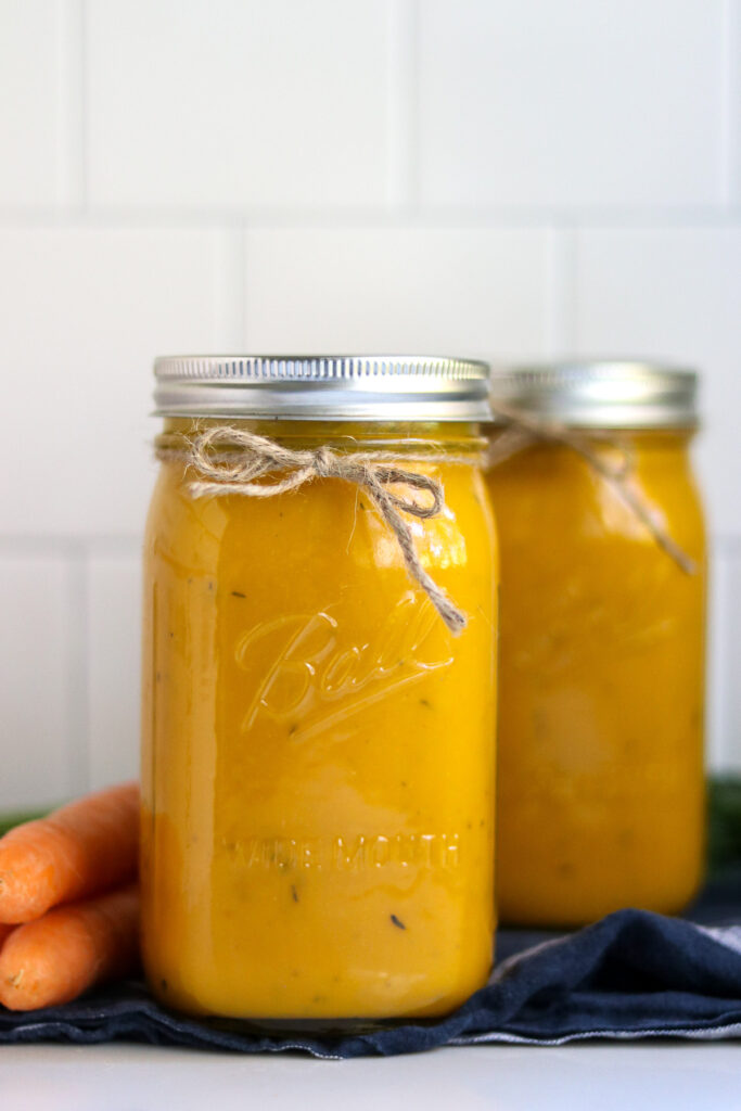 Canning Carrot Soup