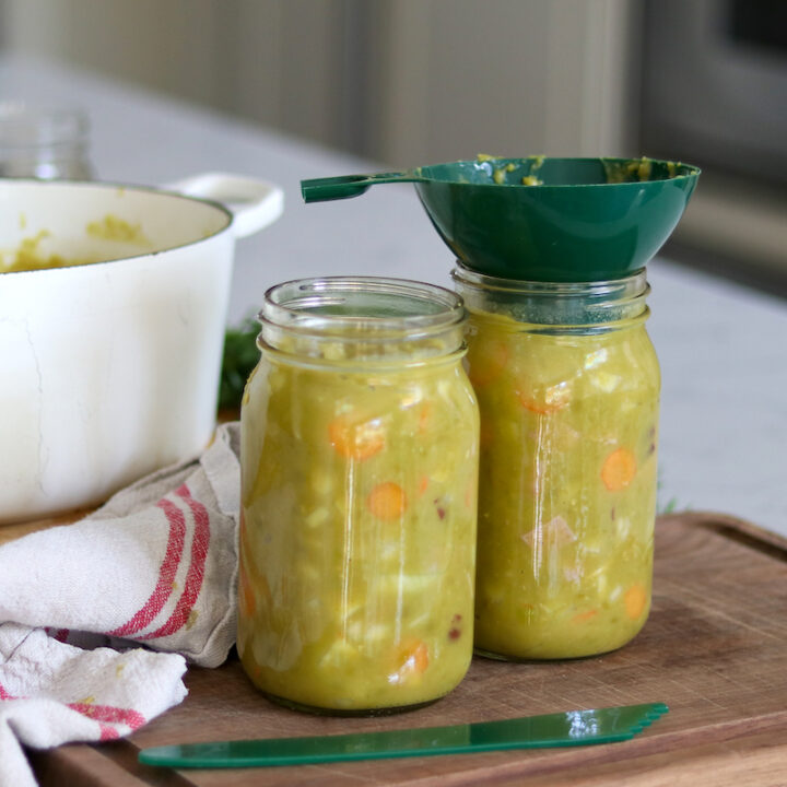Canning Split Pea Soup-image