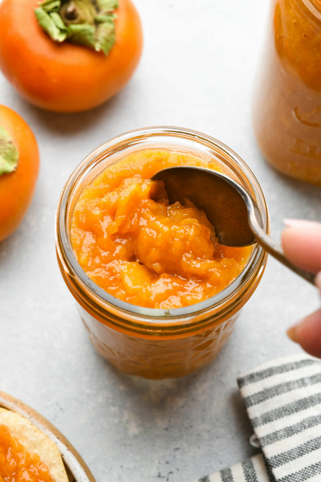 Persimmon Jam (Recipe for Canning)