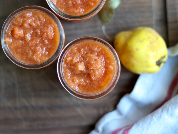 Quince Jam jar