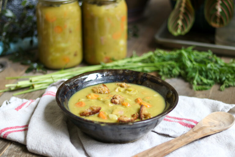 Canning Split Pea Soup