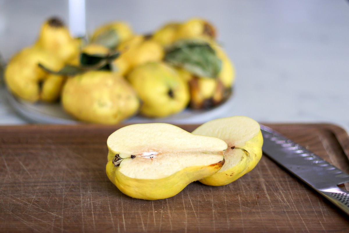 Sliced Quince