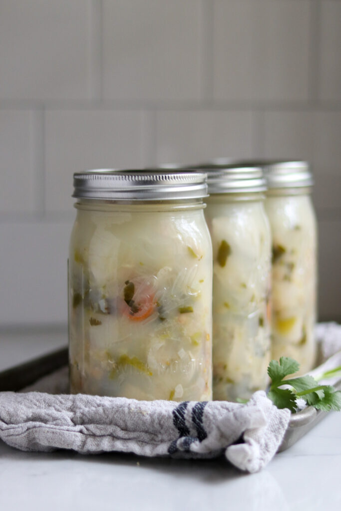 Canning Chicken Chili Verde