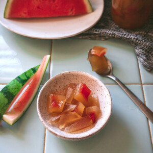 Canning Watermelon Rind Pickles