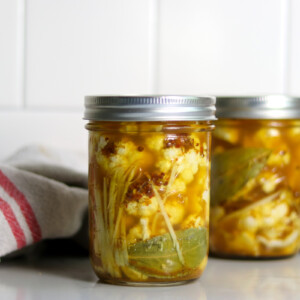 Pickled Curry Cauliflower