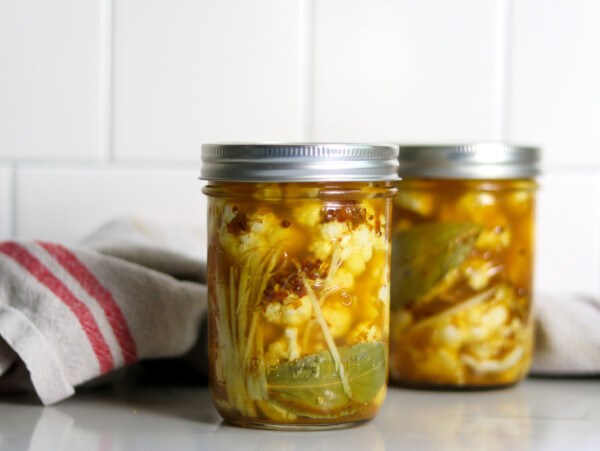 Pickled Curry Cauliflower