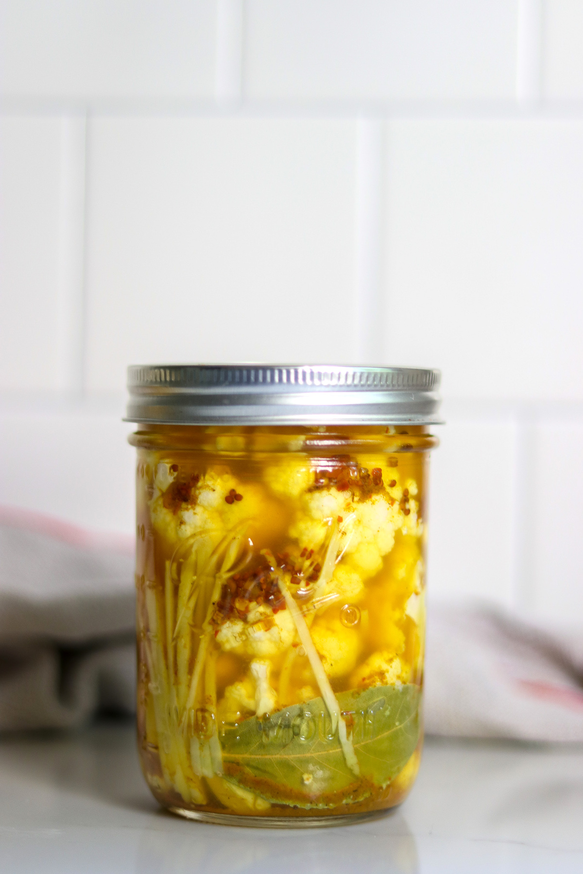 Pickled Curry Cauliflower