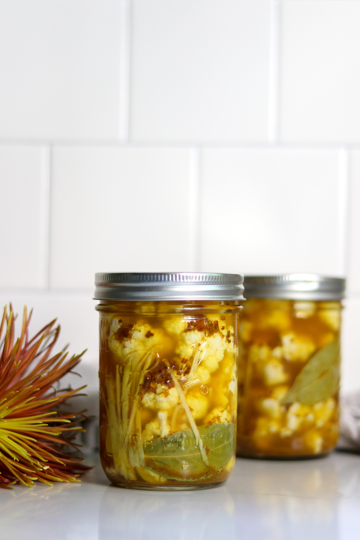 Pickled Curry Cauliflower