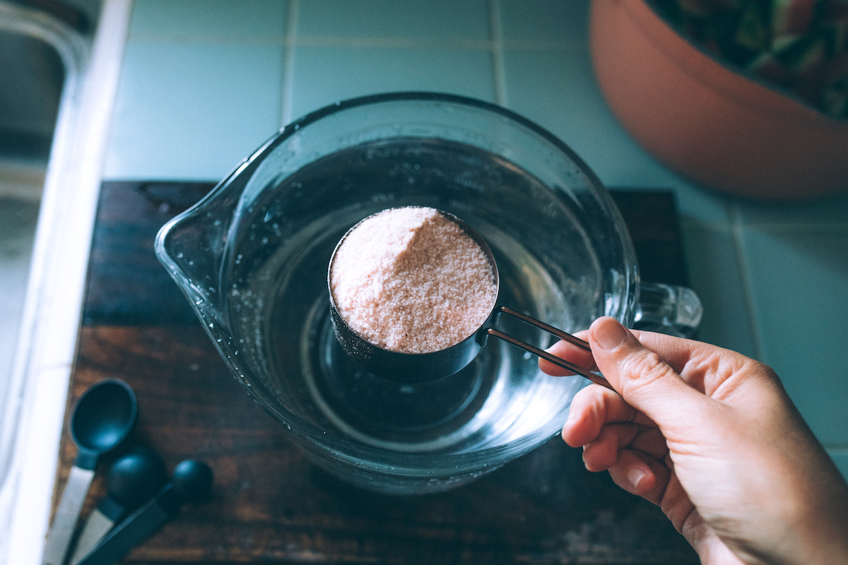 Salt for Watermelon Rind Pickles