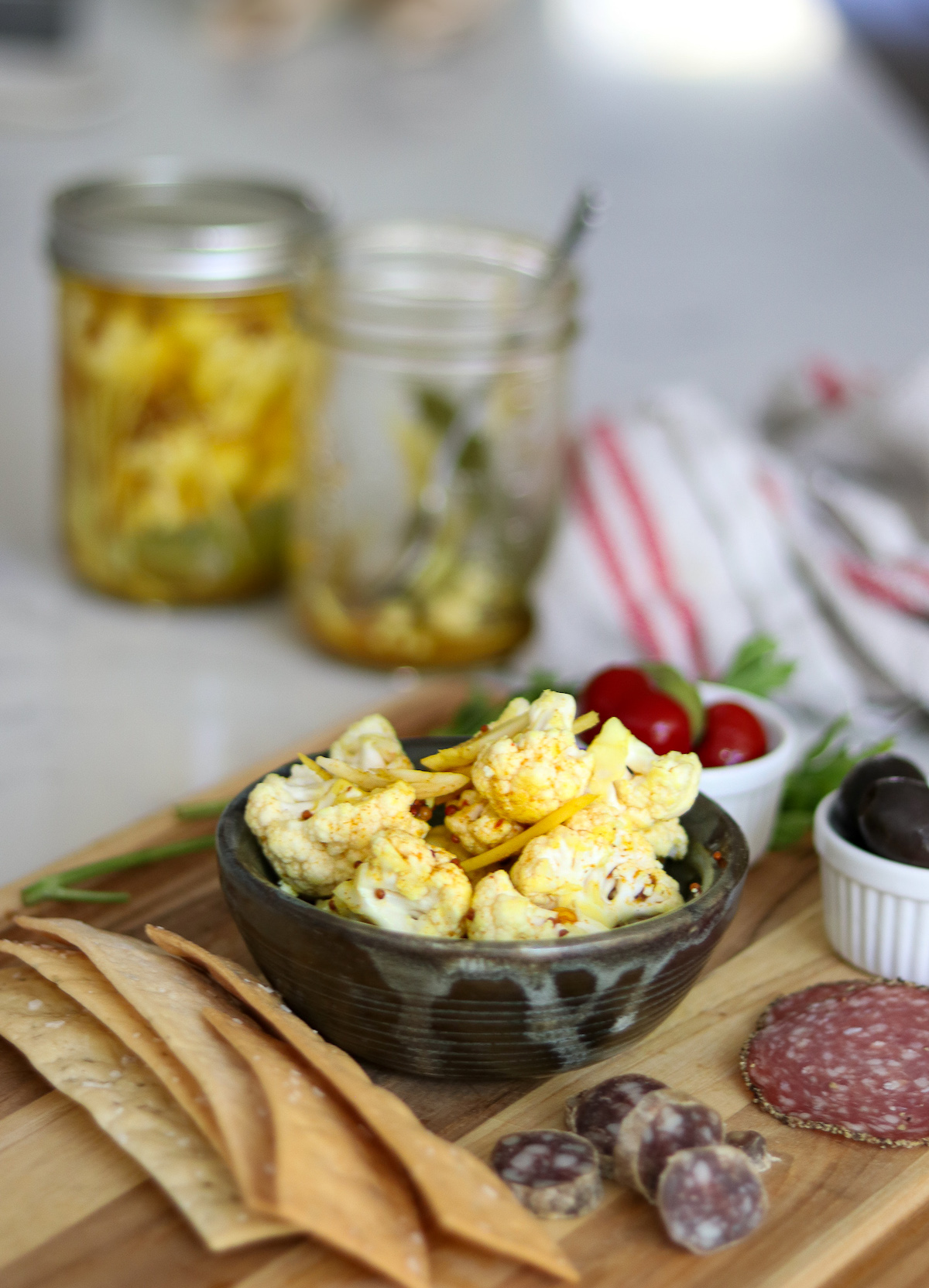 Pickled Curry Cauliflower