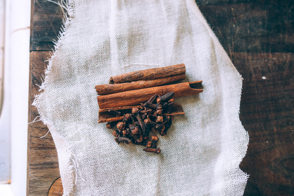 Spice Bag for Watermelon Rind Pickles