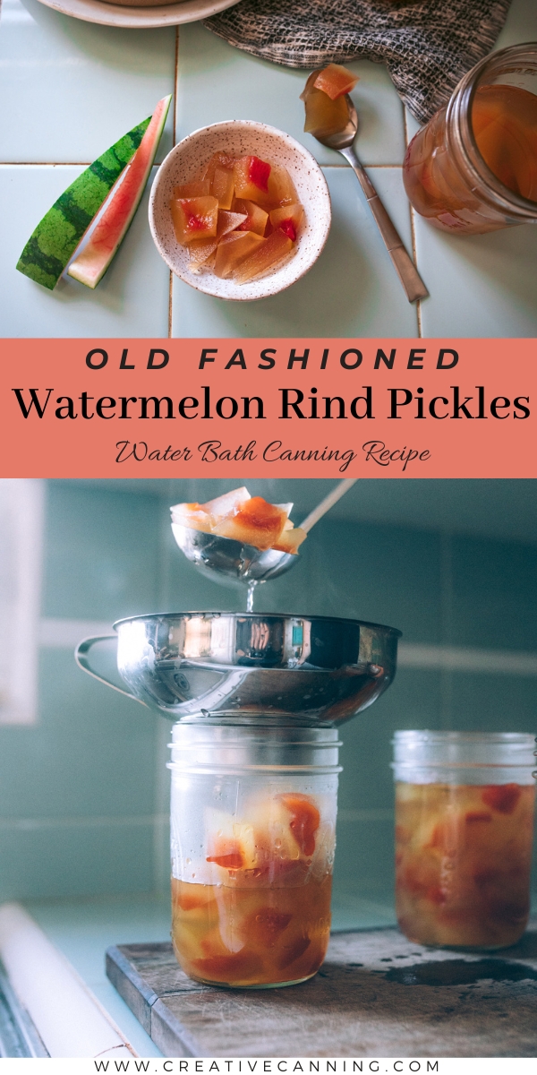 Watermelon Rind Pickles