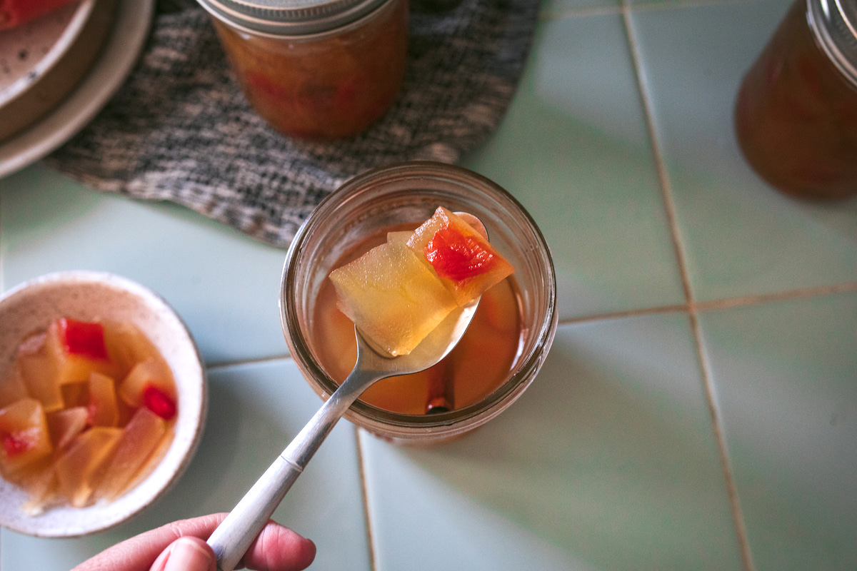 Watermelon Rind Pickles