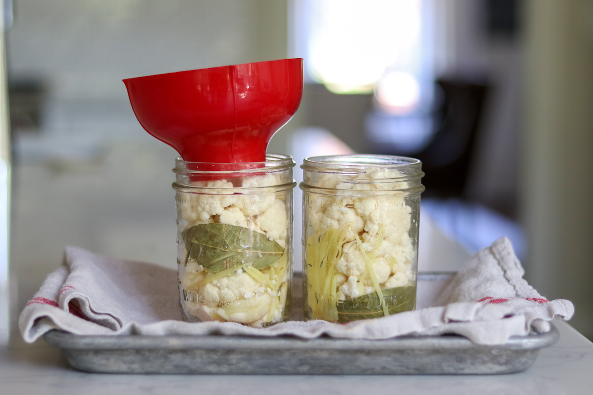 Pickled Curry Cauliflower