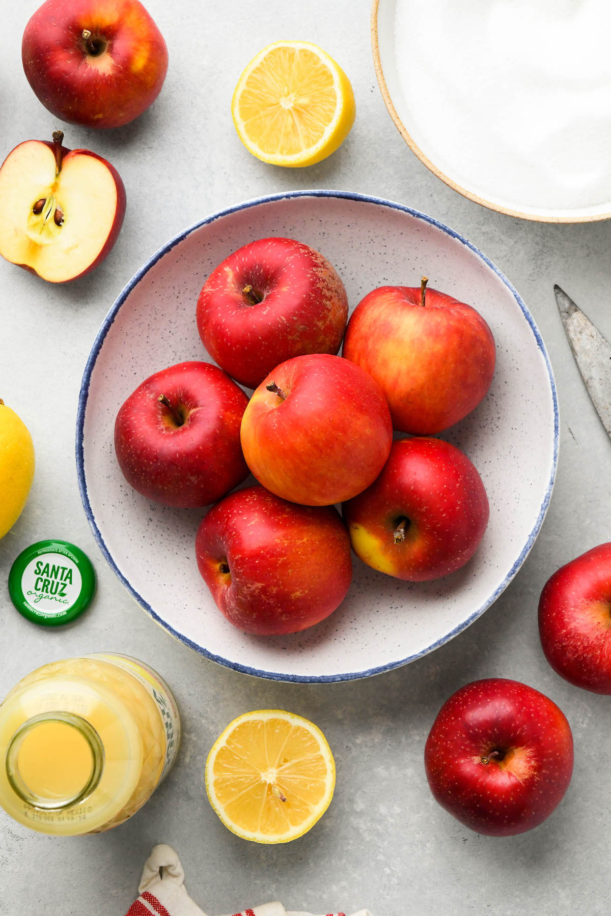 Ingredients for Apple Jam