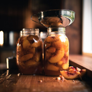 Canning Peaches