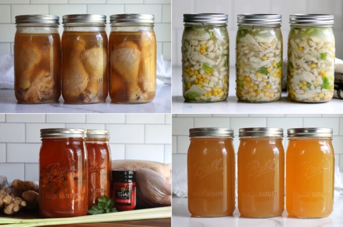 20+ Chicken Canning Recipes (Soup, Chili & Meal in a Jar Recipes)