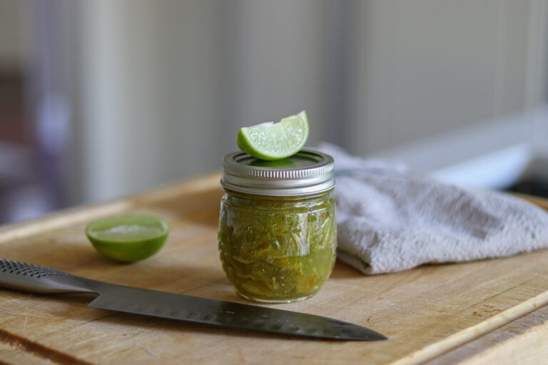 Lime Marmalade (Old Fashioned Recipe without Added Pectin)