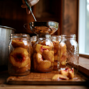 Hot Pack Canning Peaches