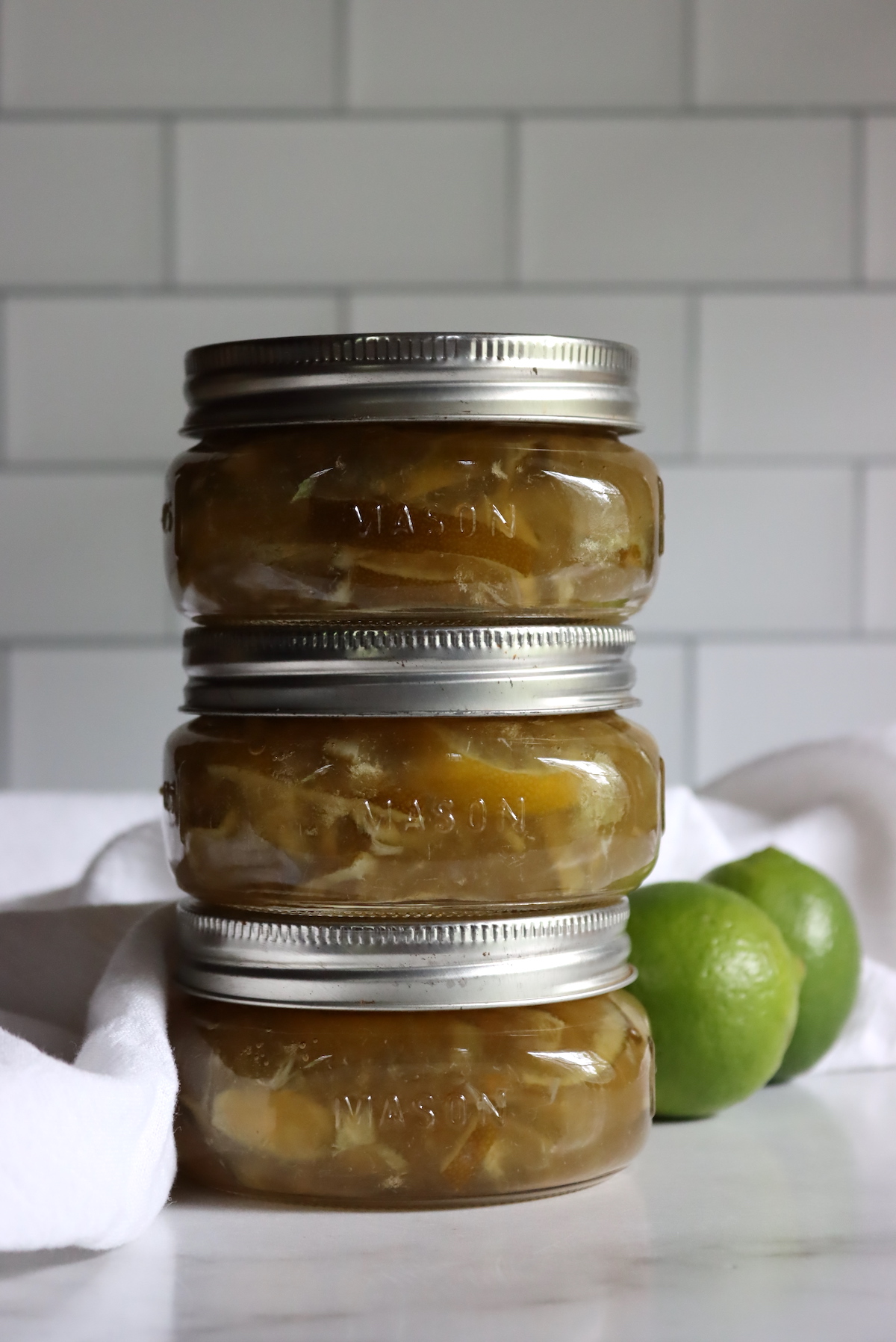 Lime Marmalade without Food Coloring