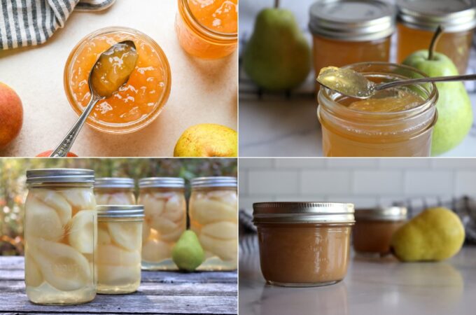 30+ Pear Canning Recipes