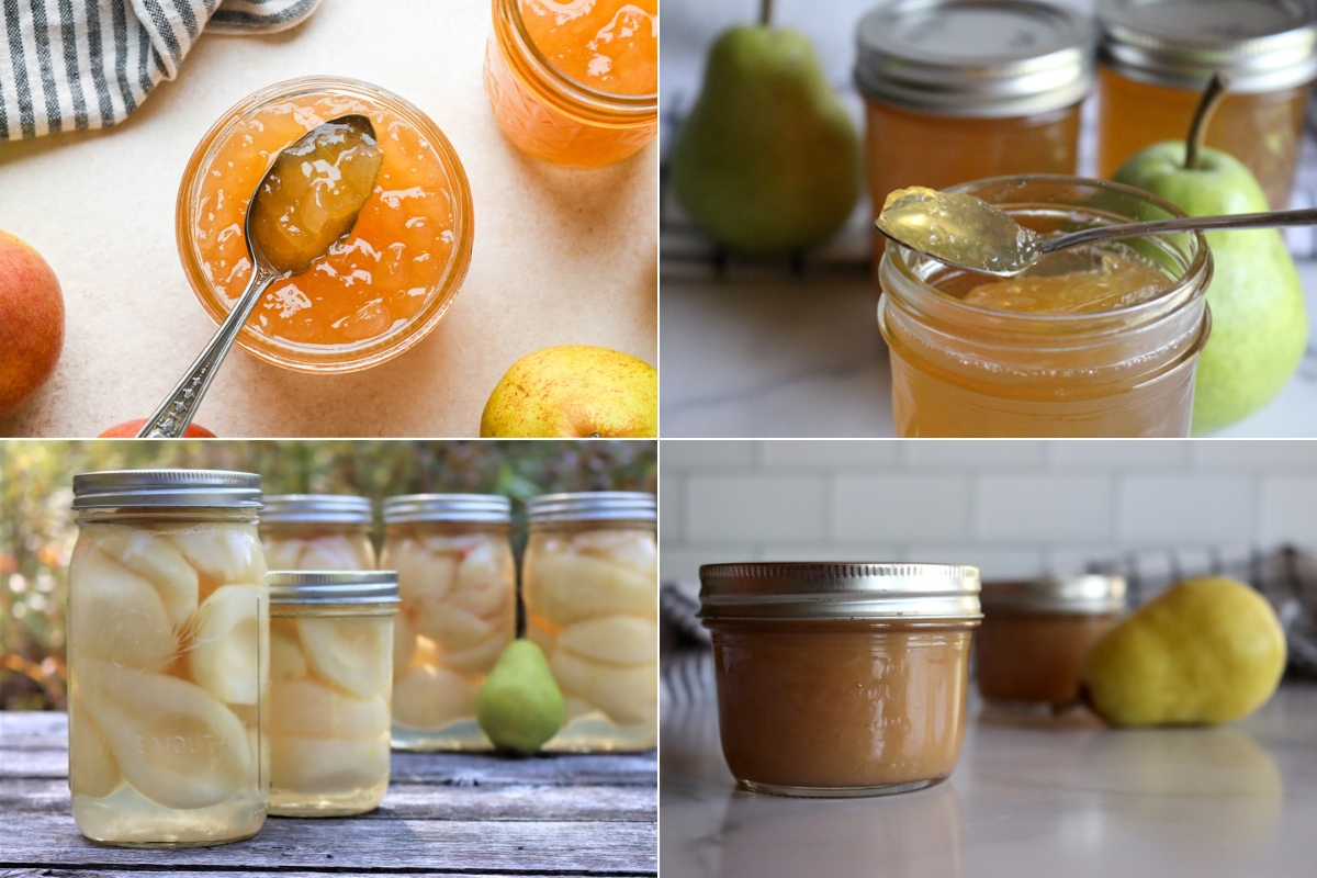 Pear Canning Recipes