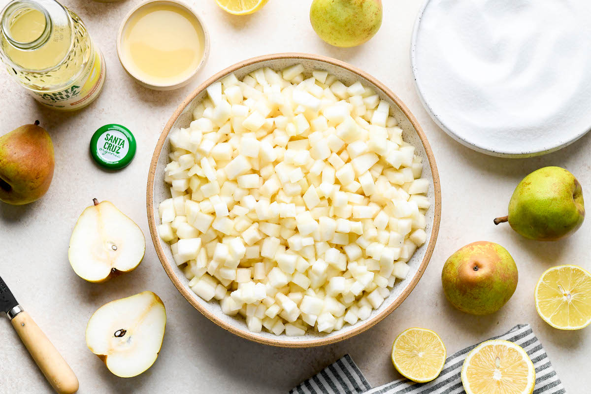 Pear Jam Ingredients