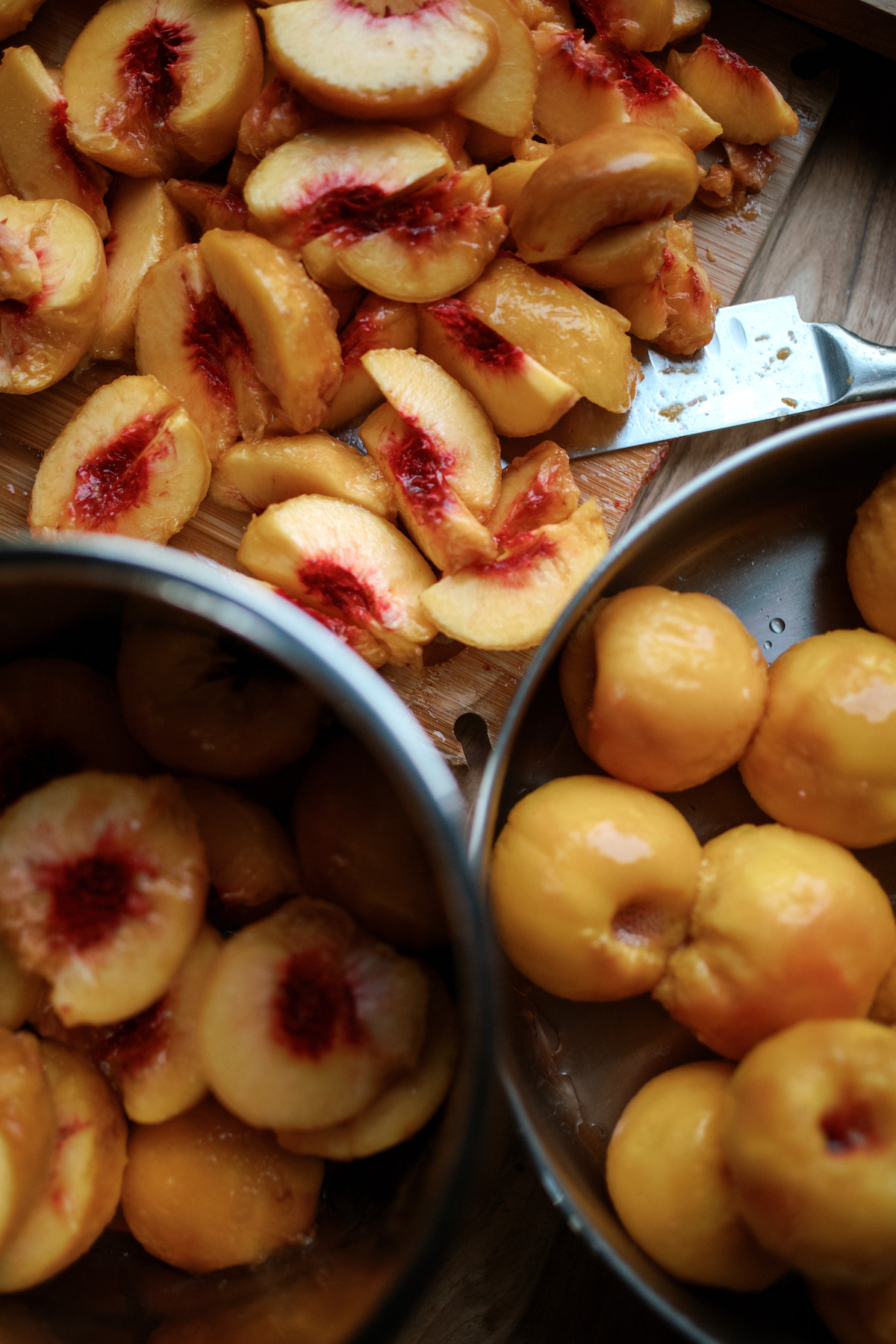 Canning Peaches