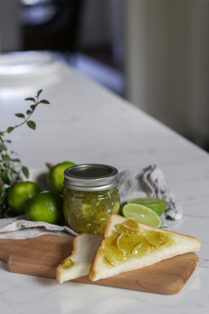 Lime Marmalade (Old Fashioned Recipe without Added Pectin)