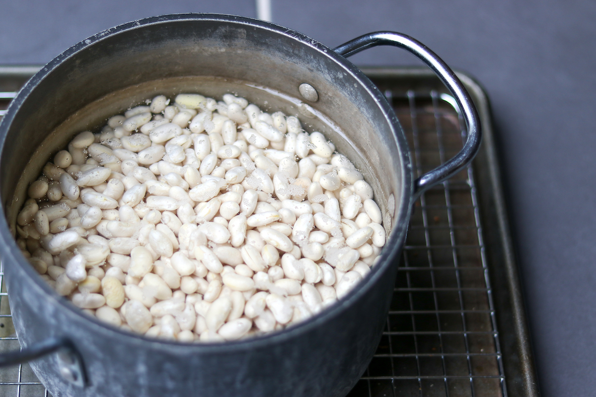Soaking Beans for white bean chicken chili
