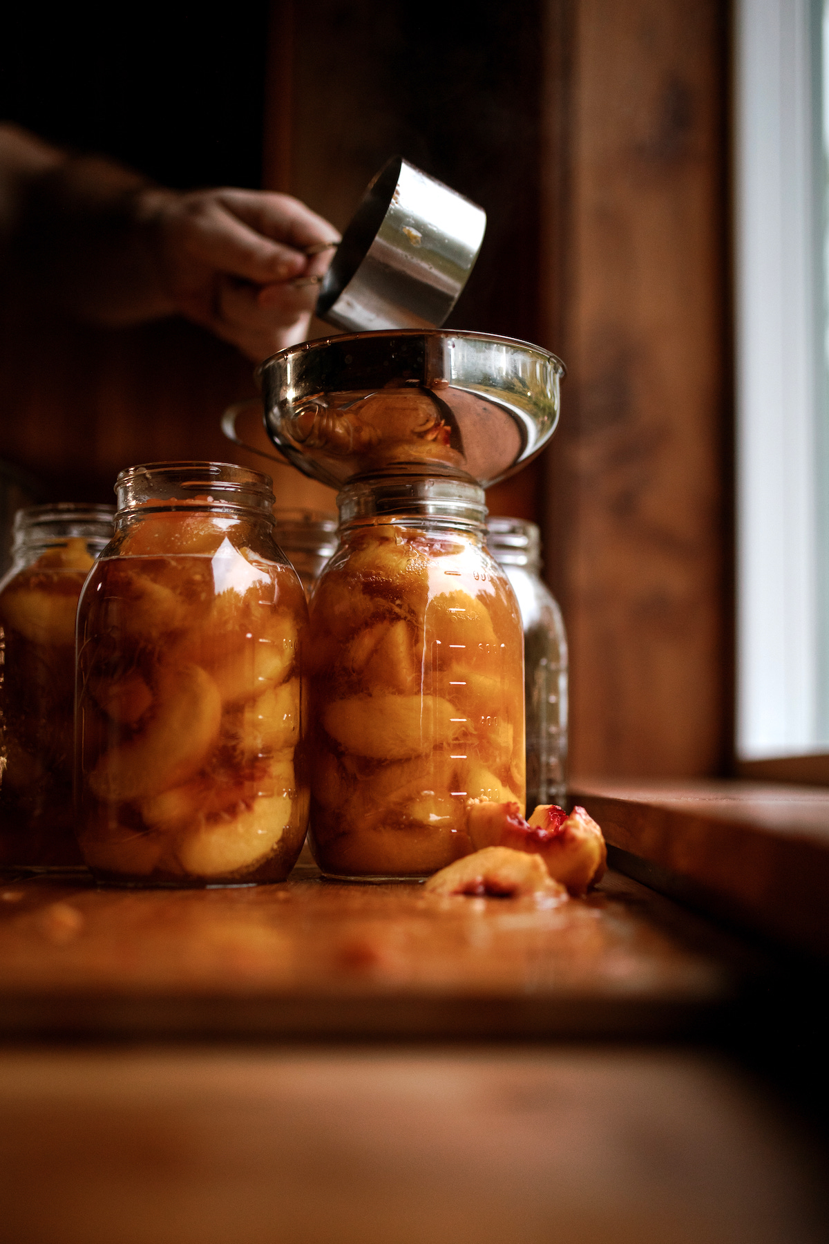 Syrup for Home Canned Peaches