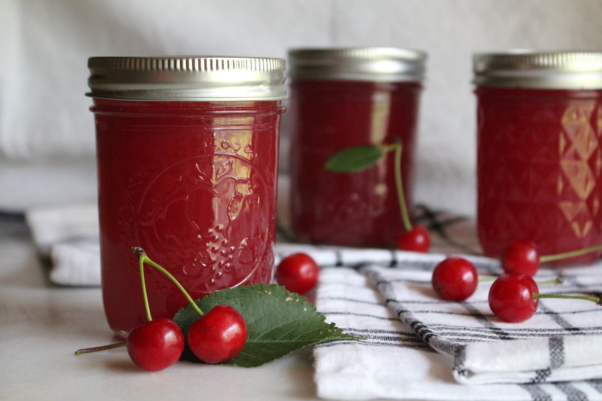 Cute Cherry Canning Labels for home preserved cherry jam & jelly –  CanningCrafts