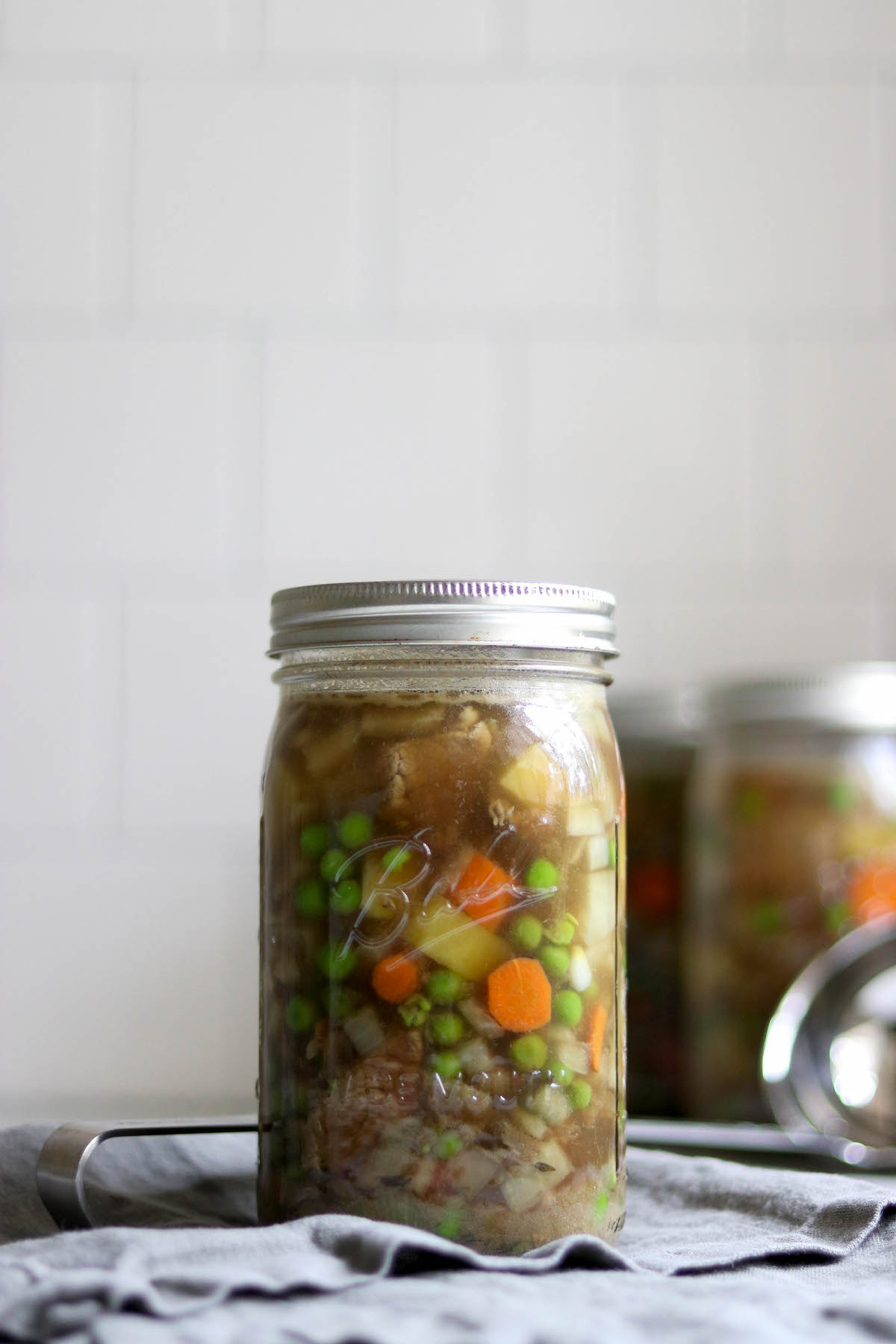 Beef Pot Pie Filling canning
