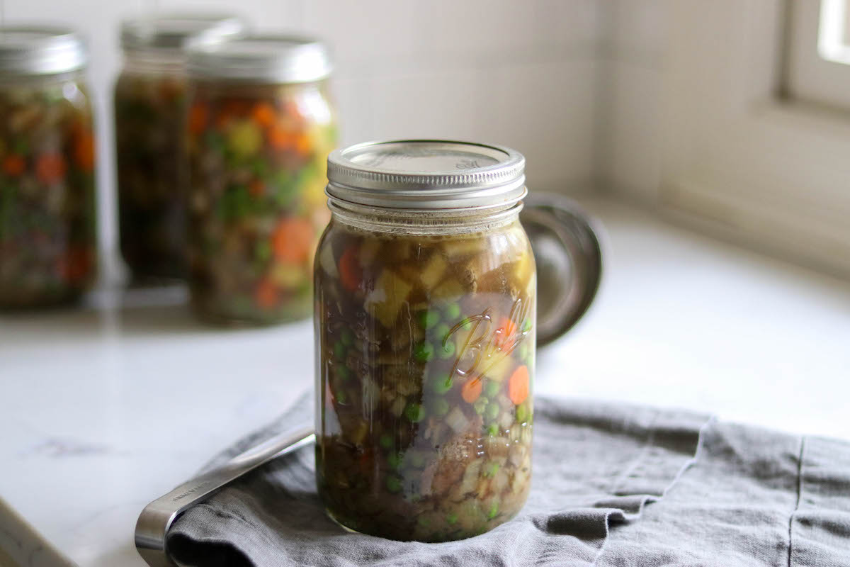 Canning Beef Pot Pie Filling