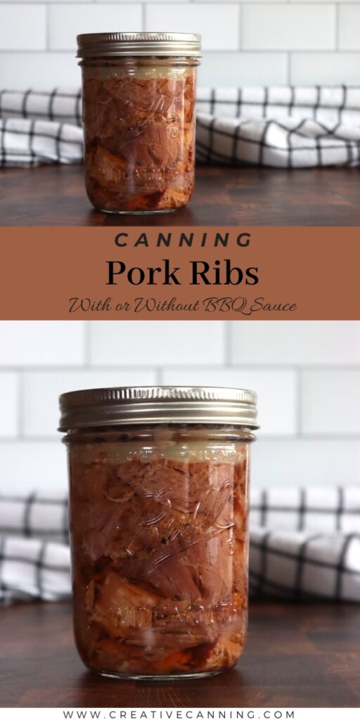 Canning Pork Ribs - Creative Canning