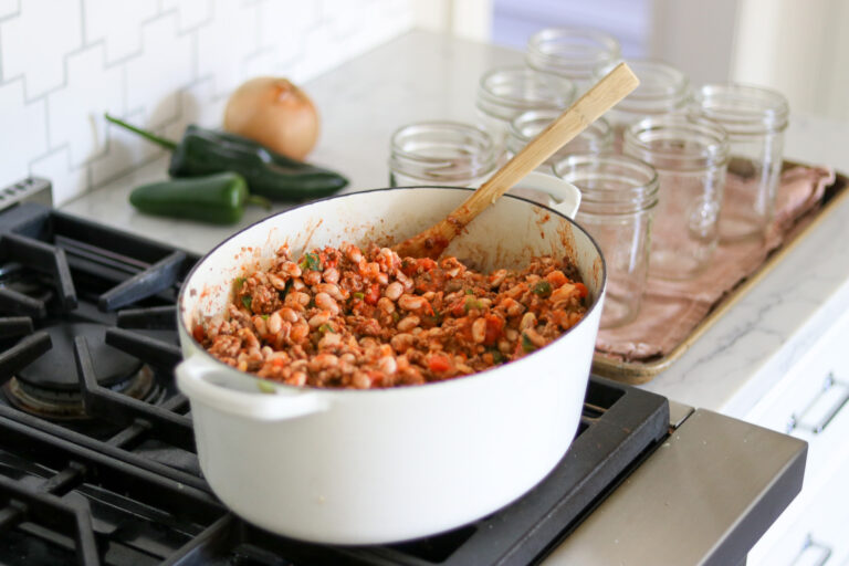 Canning Chili Con Carne