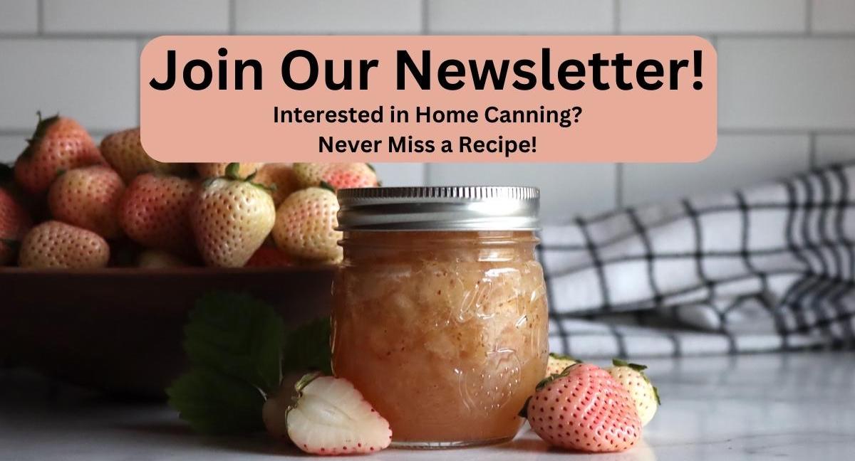 Creative Canning Newsletter Signup