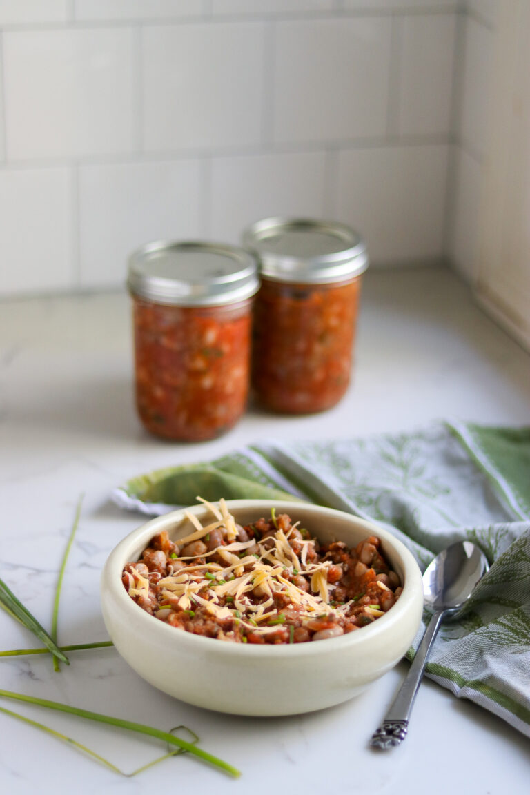 Canning Chili Con Carne