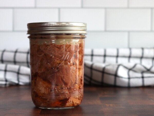 Home Canned Pulled Pork Ribs