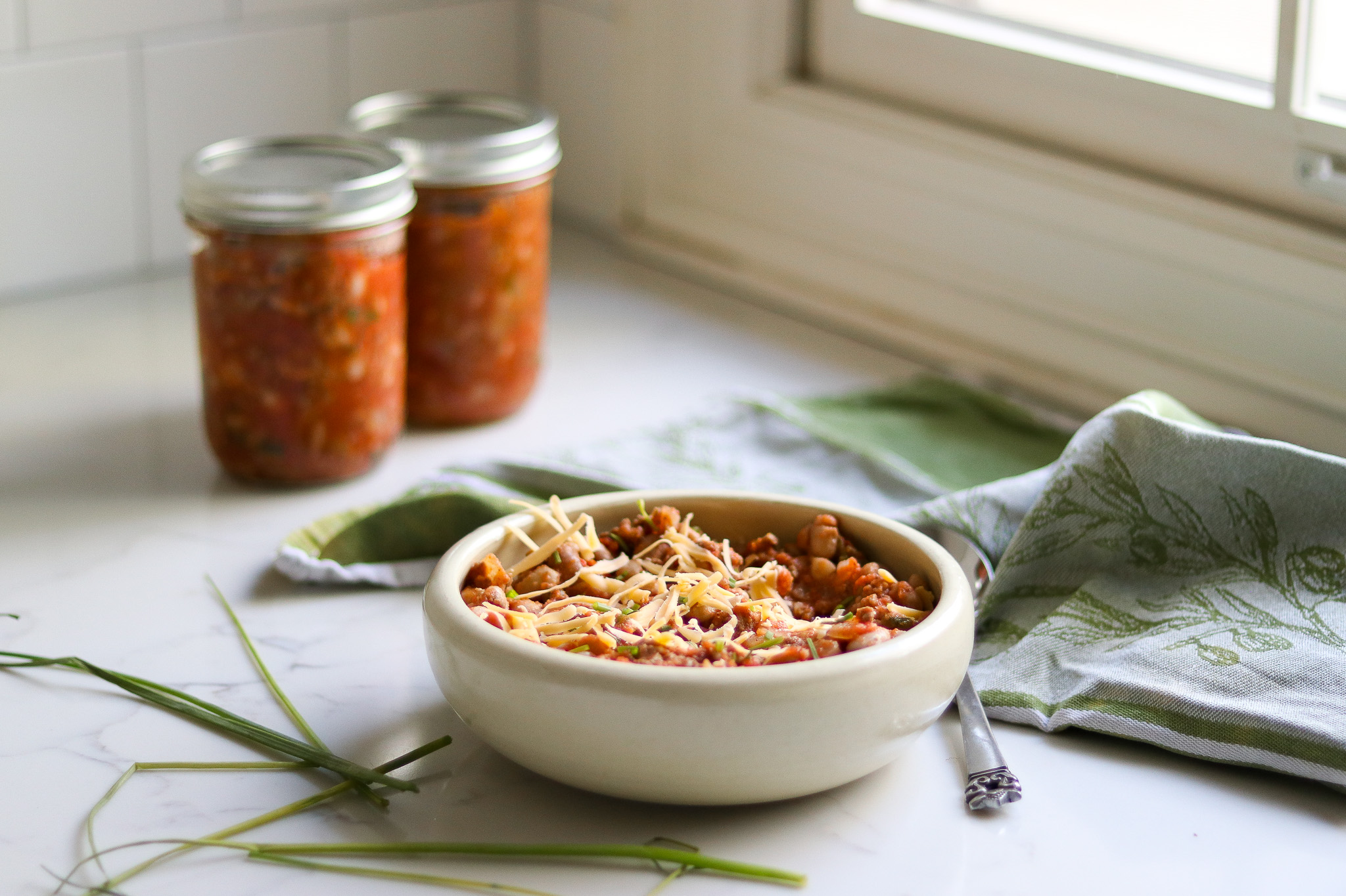 Homemade Chili Con Carne for Canning