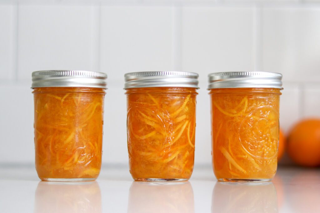 Low Sugar Orange Marmalade