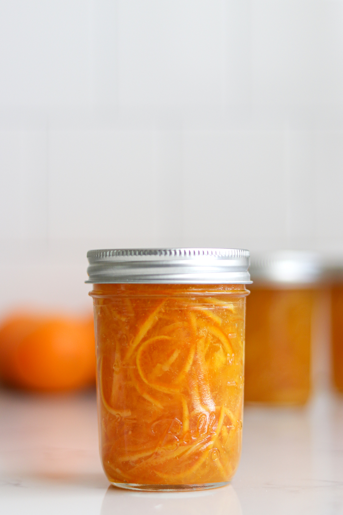 Recipe for Low Sugar Orange Marmalade