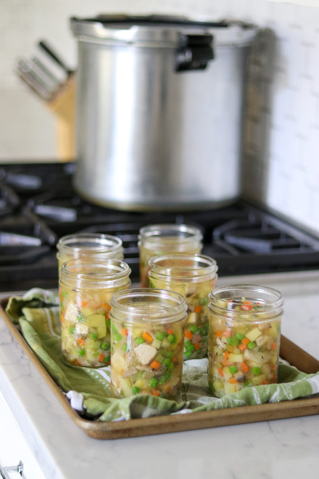 Canning Chicken Pot Pie Filling