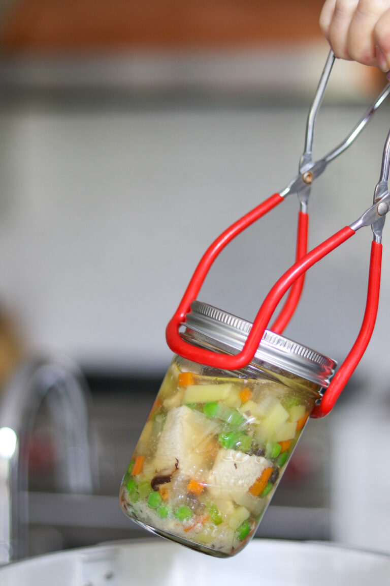 Canning Chicken Pot Pie Filling
