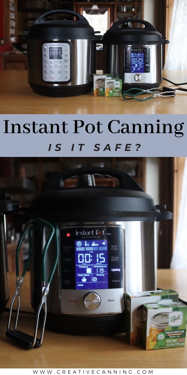 Canning in the Instant Pot