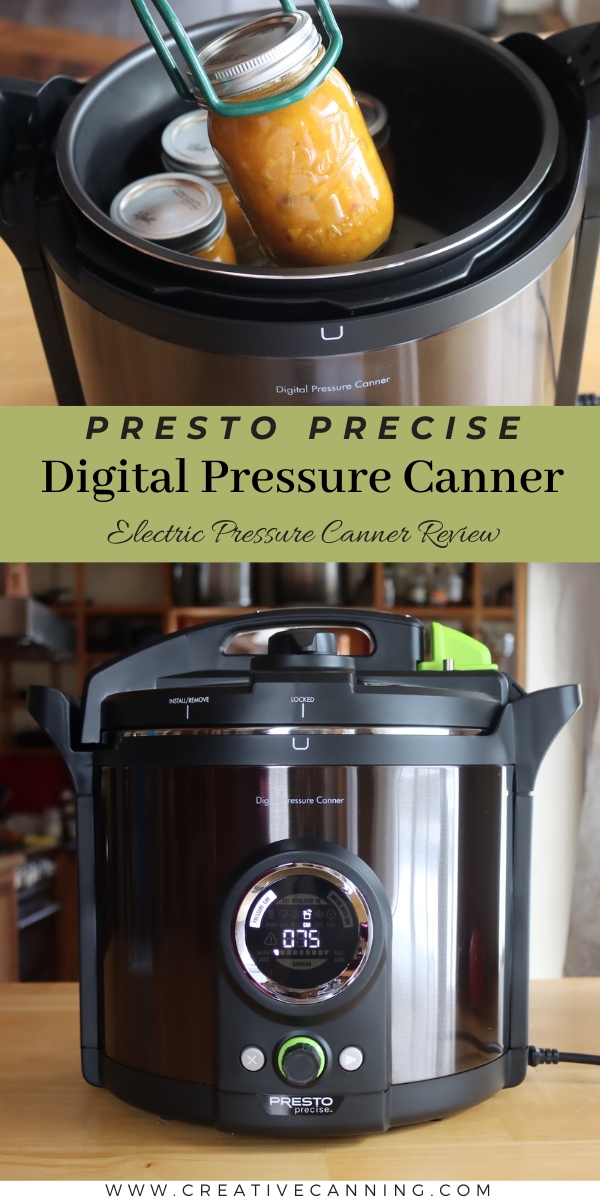 Electric Pressure Canner Review Presto Precise Digital Canner