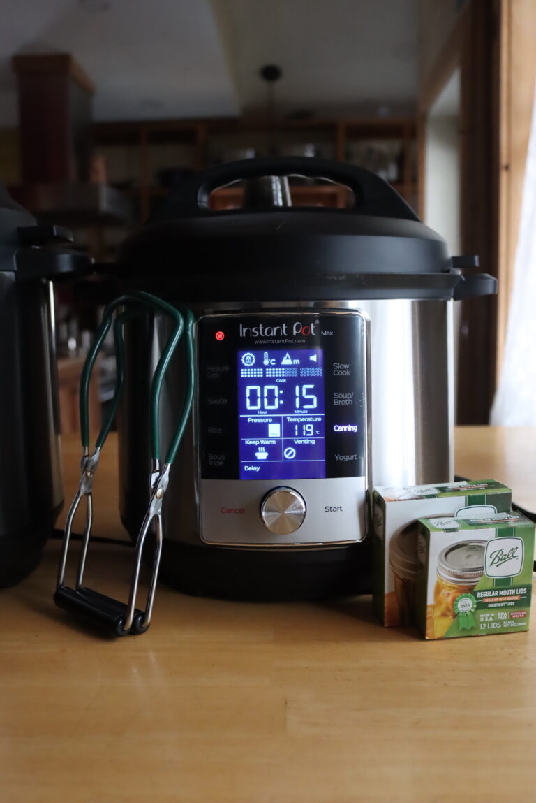 Can You Can in the Instant Pot? (& Electric Pressure Canning Options)